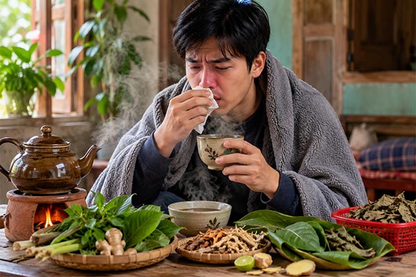 Chũa cảm cúm bằng thuốc nam