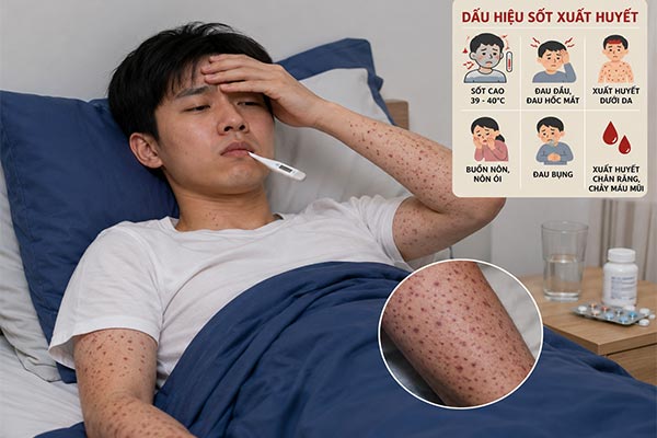 bị sốt xuất huyết kiêng gì